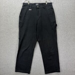 Loser Machine Company Pants Mens 30x28 Black Carpenter Workwear Biker Skater